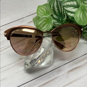 Guess Matt Bronze Cat Eye Sunglasses GU7515-S